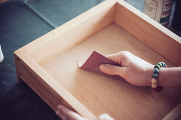 How to recycle an old drawer?